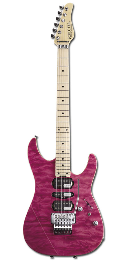 ギター SCHECTER NV-3-24-AS Schecter Japan Nv3-24-al – Trans Purple – Gooswyn Guitar