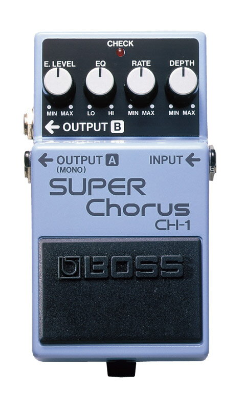 BOSS CH-1 SUPER Chorus コーラス BOSS / CH-1スーパーコーラスのスペックや特徴などをレビュー