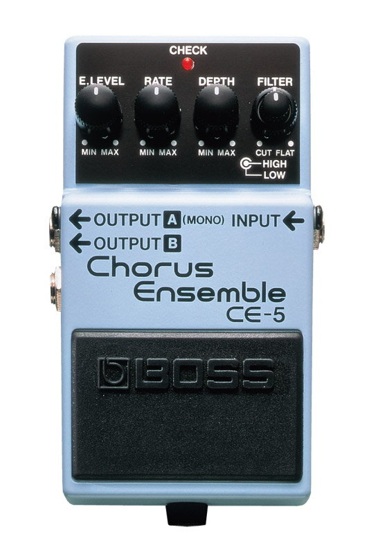 レビュー】BOSS CE-5 伝統のBOSSコーラスを引き継ぐロングセラー