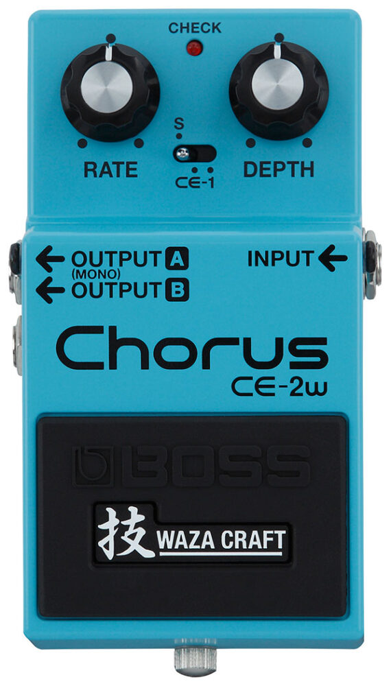 BOSS/Waza CE-2W コーラス日本製/おまけ付き レビュー】BOSS CE-2W Chorus 「技 Waza Craft」のコーラス