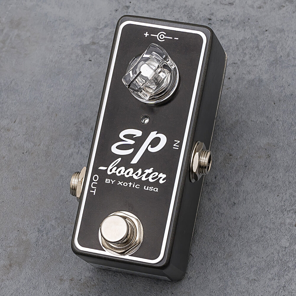 レビュー】Xotic EP Booster シンプルで奥の深いブースター 