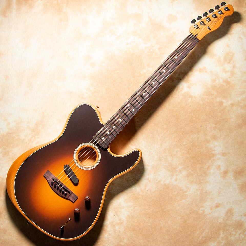 FENDER フェンダーフェンダー アコースタソニック AcoustasonicR Player TelecasterR, Rosewood  Fingerboard